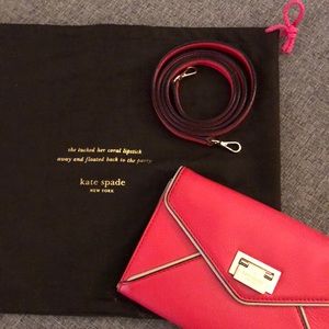 Kate Spade Pink Envelope Purse